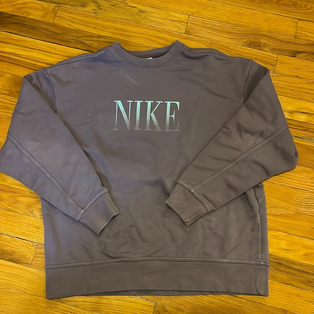 Purple Nike Crewneck